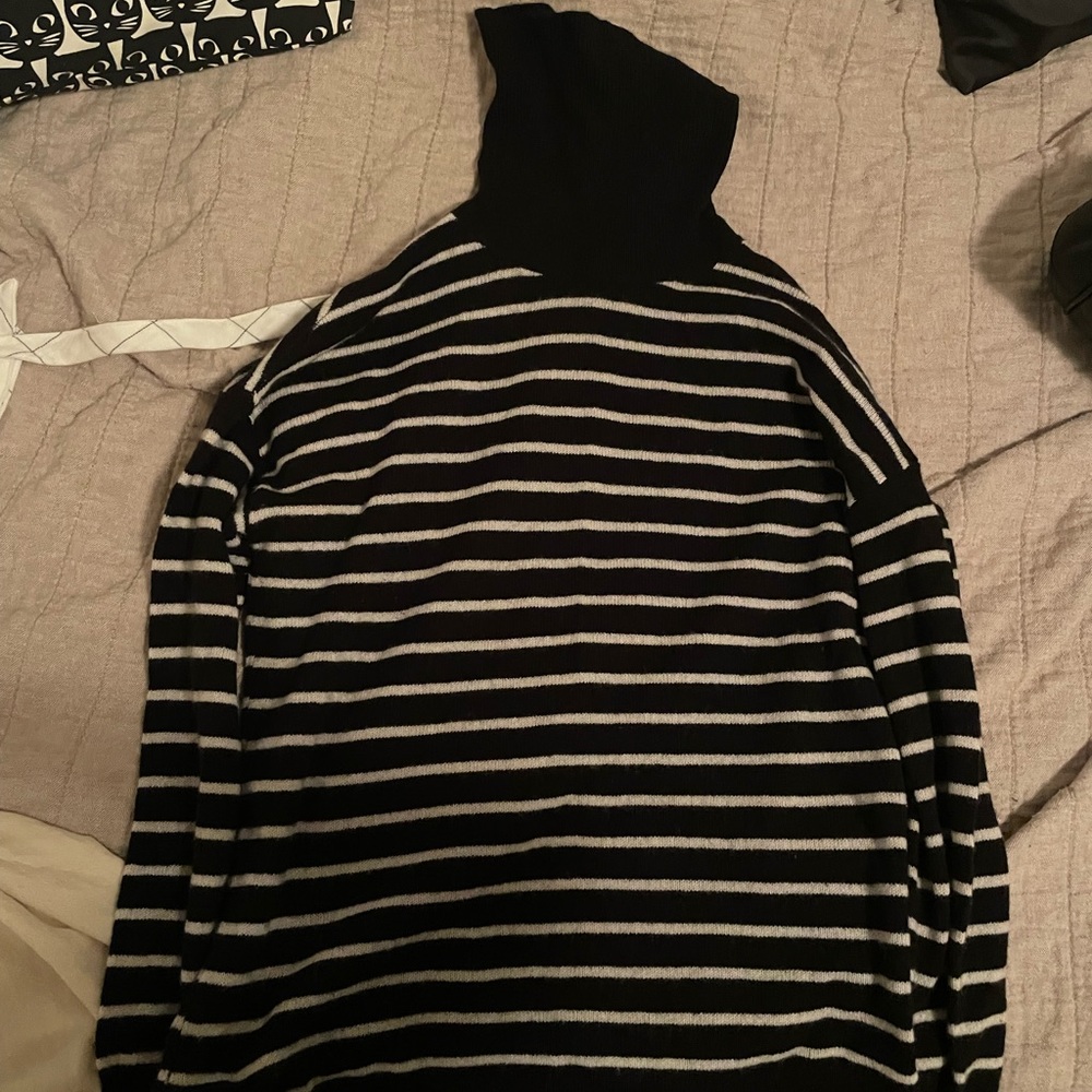 Cashmere turtleneck sweater